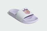 NNEKG Womens Adilette Lite Slides (White PurpleTint PurpleTint Size 8 US)