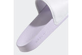 NNEKG Womens Adilette Lite Slides (White PurpleTint PurpleTint Size 7 US)