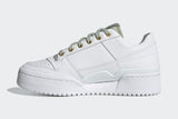 NNEKG Womens Forum Bold (White VividRed MatteGold Size 7H)