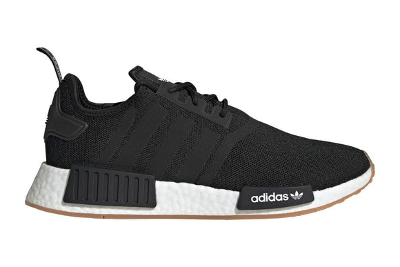 NNEKG Mens Nmd_R1 Running Shoes (Core Black Core Black Gum Size 6.5 UK)