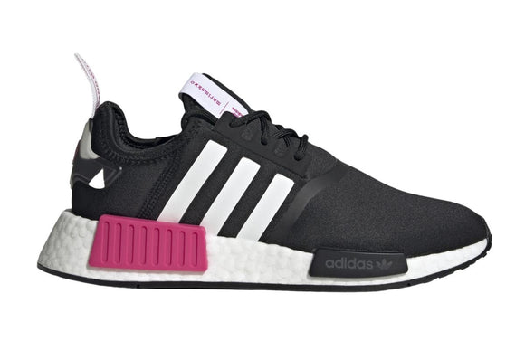 NNEKG Womens Nmd_R1 (CoreBlack TeamRealMagenta White Size 7)