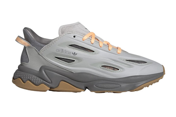 NNEKG Mens Ozweego Celox Shoes (Grey Two Acid Orange Size 12.5 UK)
