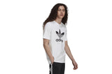 NNEKG Mens Trefoil T Shirt (White Black Size 2XL)