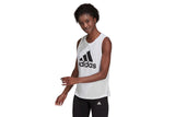 NNEKG Womens Big Logo Tank (White Black Size XL)