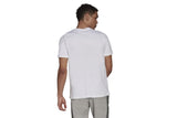 NNEKG Mens Big Logo Jersey T Shirt (White Semi Solar Gold Size M)