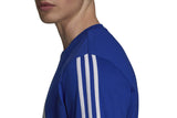 NNEKG Mens Colourblock T Shirt (Bold Blue White Size M)