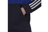 NNEKG Mens Colourblock Hoodie (Bold Blue White Size M)