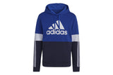 NNEKG Mens Colourblock Hoodie (Bold Blue White Size M)