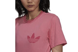 NNEKG Womens Trefoil Moments Cropped T Shirt (Rose Tone Size M)