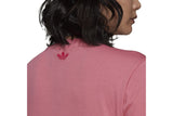 NNEKG Womens Trefoil Moments Cropped T Shirt (Rose Tone Size L)