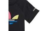 NNEKG Kids Adicolour Shorts & Tee Set (Black Size 3 6M)