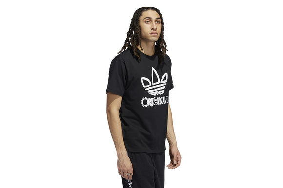 NNEKG Mens Originals Trefoil Tee (Black Size M)