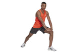 NNEKG Mens On The Run Singlet (App Solar Red Size L)