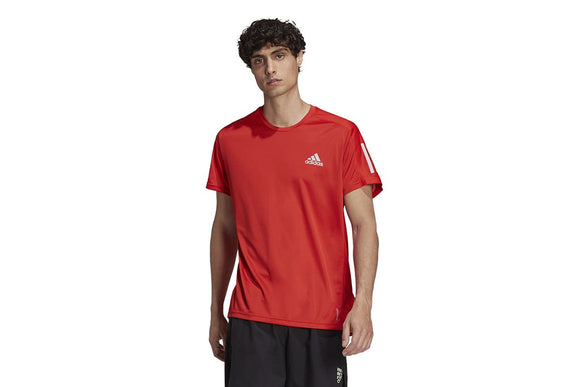 NNEKG Mens Own The Run Tee (Vivid Red Size XL)