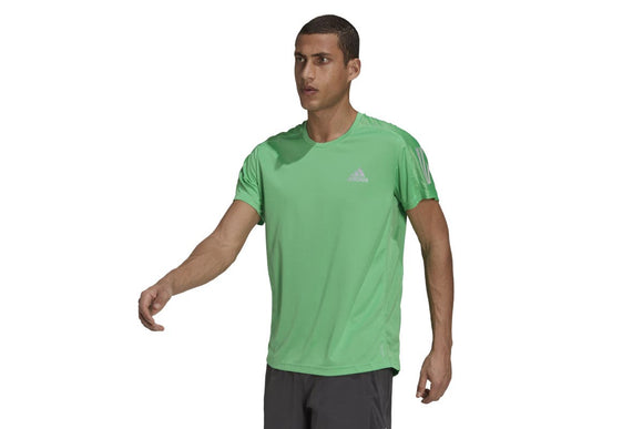 NNEKG Mens Own The Run Tee (Semi Screaming Green Size XL)