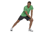 NNEKG Mens Own The Run Tee (Semi Screaming Green Size L)