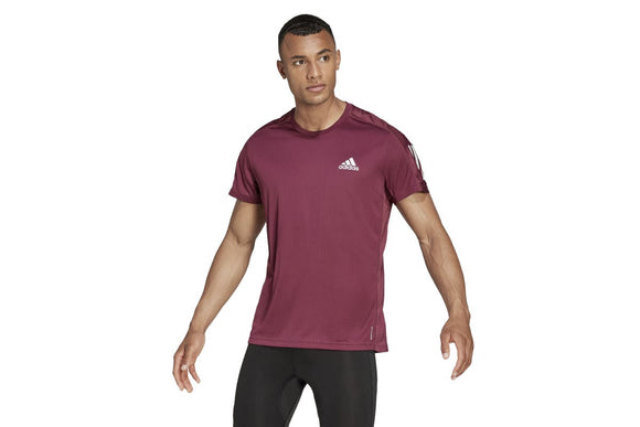 NNEKG Mens Own The Run Tee (Victory Crimson Size XL)