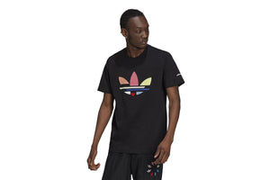 NNEKG Mens Bold Tee (Black Multicolour Size 2XL)
