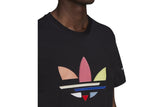 NNEKG Mens Bold Tee (Black Multicolour Size M)