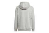 NNEKG Boys Core Sport Inspired Big Logo Hoodie (Medium Grey Heather Bold Blue Size 7 8Y)