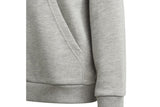 NNEKG Boys Core Sport Inspired Big Logo Hoodie (Medium Grey Heather Bold Blue Size 7 8Y)