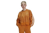 NNEKG Womens Adicolor Classics Sweatshirt (Focus Orange Size XL)