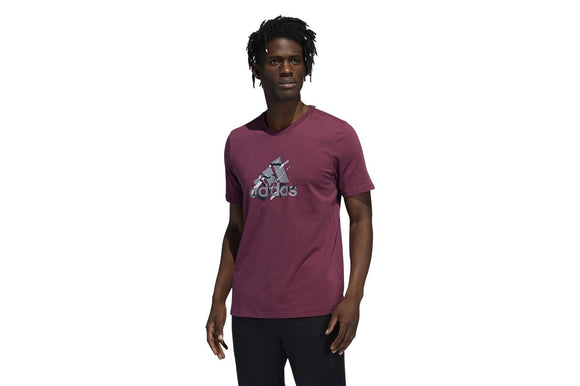 NNEKG Mens Reverse Retro Short Sleeve Tee (Victory Crimson Size XL)