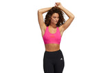 NNEKG Womens Dont Rest Alphaskin Bra (Team Real Magenta Vivid Red Size L)