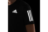 NNEKG Mens Own the Run Tee (Black Reflective Silver Size 2XL)