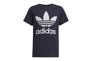 NNEKG Kids Trefoil Tee (Shadow Navy White Size 10 11Y)