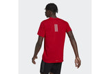 NNEKG Mens Designed 2 Run T Shirt (Vivid Red Size S)