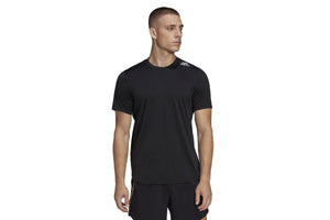 NNEKG Mens Designed 2 Run T Shirt (Black Size S)