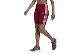 NNEKG Womens 3 Stripe Bike Shorts (Legacy Burgundy White Size XL)