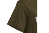 NNEKG Kids Trefoil Tee (Focus Olive White Size 10 11Y)