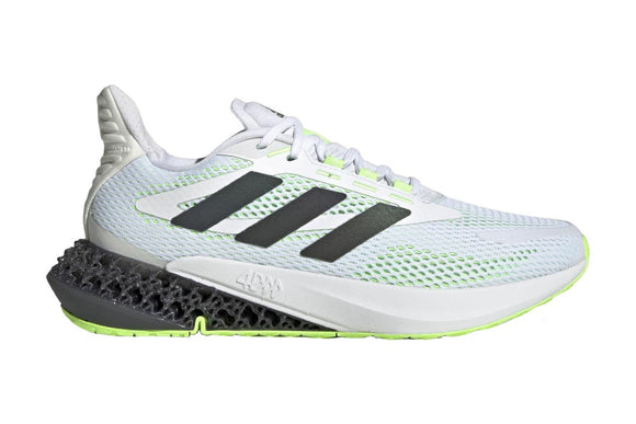 NNEKG Mens 4DFWD_Kick Running Shoe (White White Signal Green Size 11 US)
