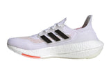 NNEKG Womens Ultraboost 21 Shoes (White Black Solar Red Size 10 US)