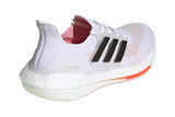 NNEKG Womens Ultraboost 21 Shoes (White Black Solar Red Size 10 US)