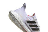 NNEKG Womens Ultraboost 21 Shoes (White Black Solar Red Size 10 US)