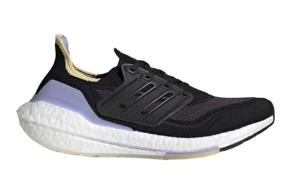 NNEKG Womens Ultraboost 21 Shoes (Black Black Violet Tone Size 7.5 US)