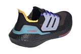 NNEKG Mens Ultraboost 21 Shoes (Black White Pulse Aqua Size 13 US)