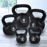 NNEDSZ  Set of 5 Kettle Bell Set
