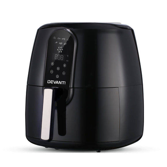 NNEDSZ 7L Oil Free Air Fryer - Black