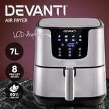 NNEDSZ Air Fryer 7L LCD Fryers Oil Free Oven Airfryer Kitchen Healthy Cooker