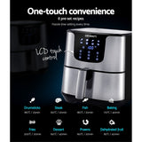 NNEDSZ Air Fryer 7L LCD Fryers Oil Free Oven Airfryer Kitchen Healthy Cooker