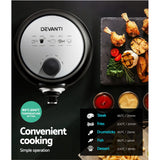 NNEDSZ Air Fryer 4L Fryers Oil Free Oven Airfryer Kitchen Healthy Cooker Black