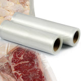 NNEDPE 2 Rolls Of Vacuum Food Seal Bag Commercial Heat Grade