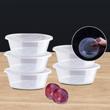 NNEDPE 50pcs 300ml Take Away Containers With Lids