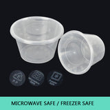 NNEDPE 50pcs 300ml Take Away Containers With Lids
