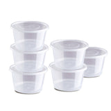 NNEDPE 50pcs Of Take Away Container & 50 Pcs Of Lids - 800ml