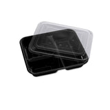 NNEDPE 10pcs Microwave Safe Plastic Meal Prep Container Lunch Box
